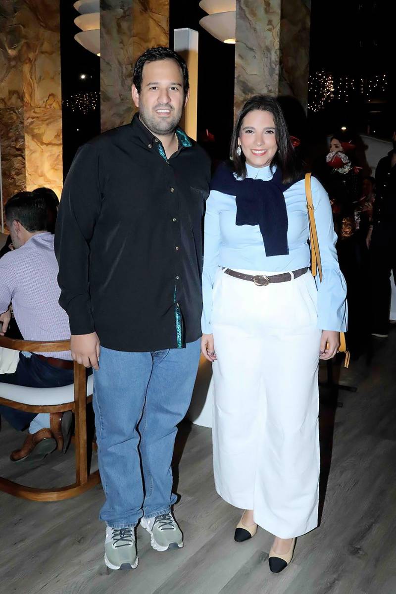 Rubén Cuellar y Ana Lucía Castillo.