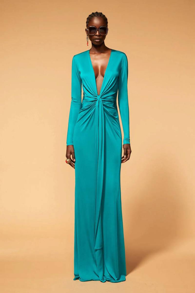 Vestidos en columna atrevidos