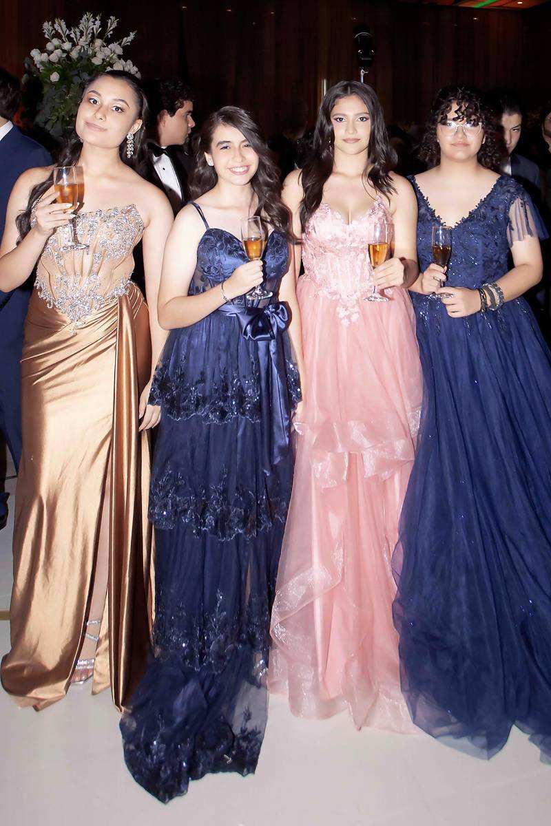 María Belén Peña, Andressa Caraccioli, Susan Rivera y Viena Portillo. 