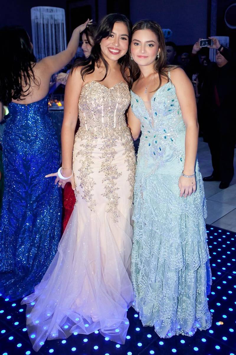 Paula Cervantes y Hannah Villeda.