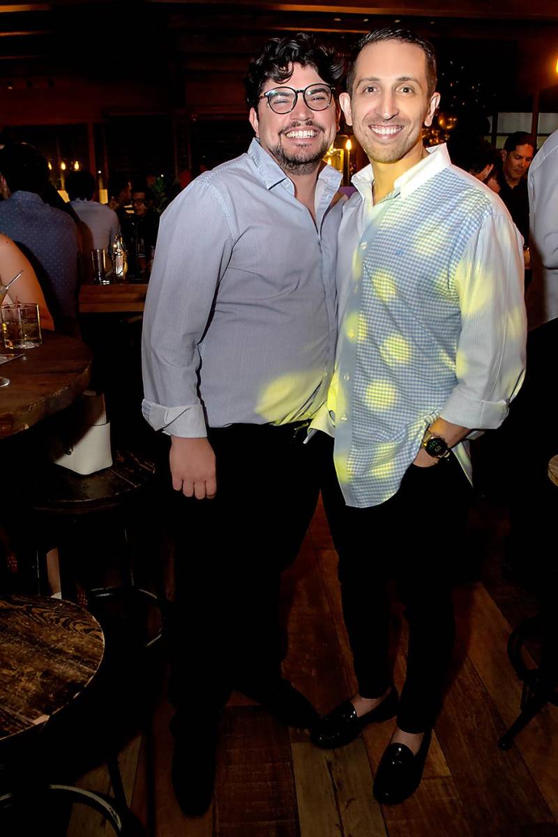 Luis Vides y José Chavarría.