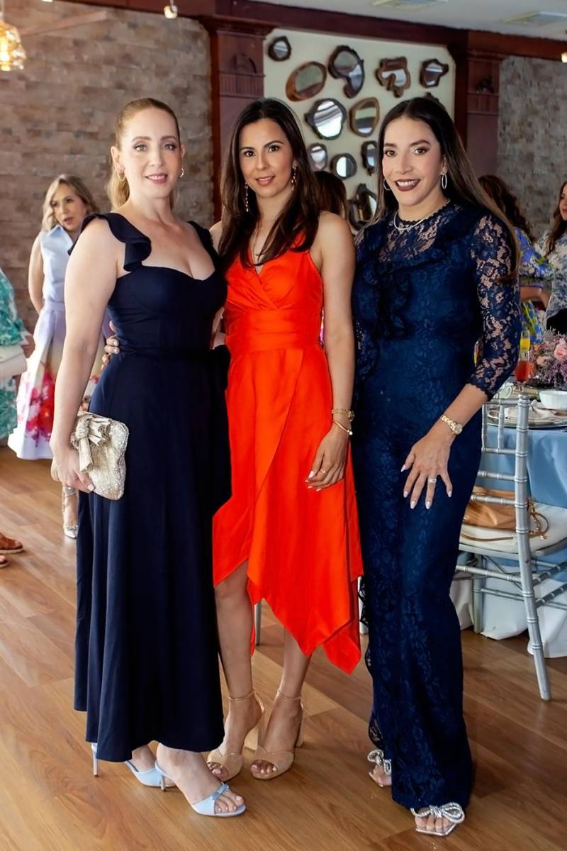 Jeanette Enamorado, Silvia Martínez y Marilda Mata.