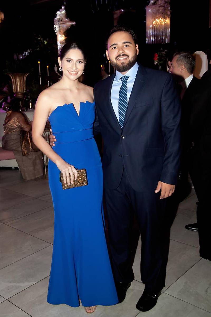 Isabella Bográn y Andrés García. 
