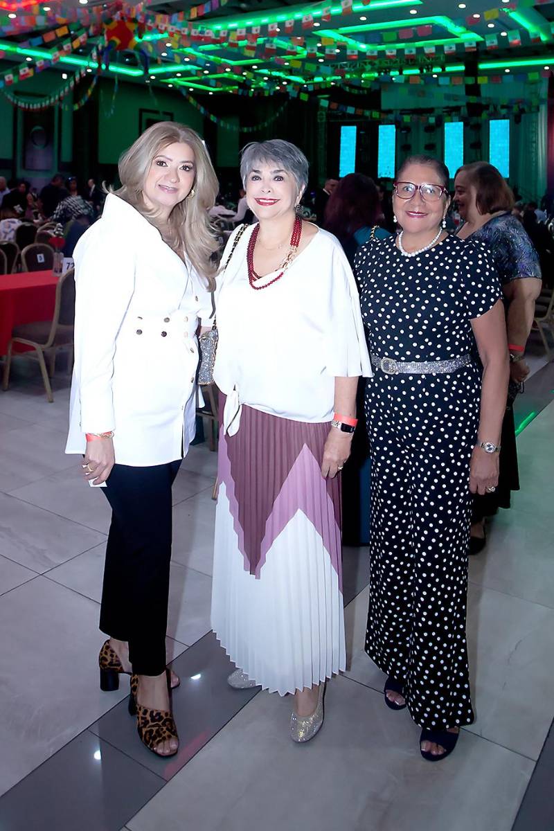 Laura Enamorado, Linda Coello y Vilma Karow.