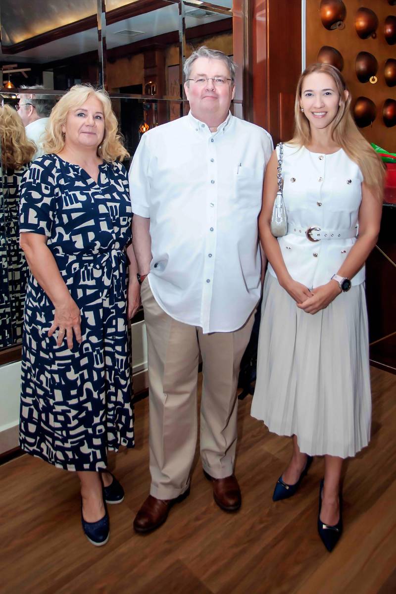 Karsten Braagge, Frank Reese y Christine Knuth.