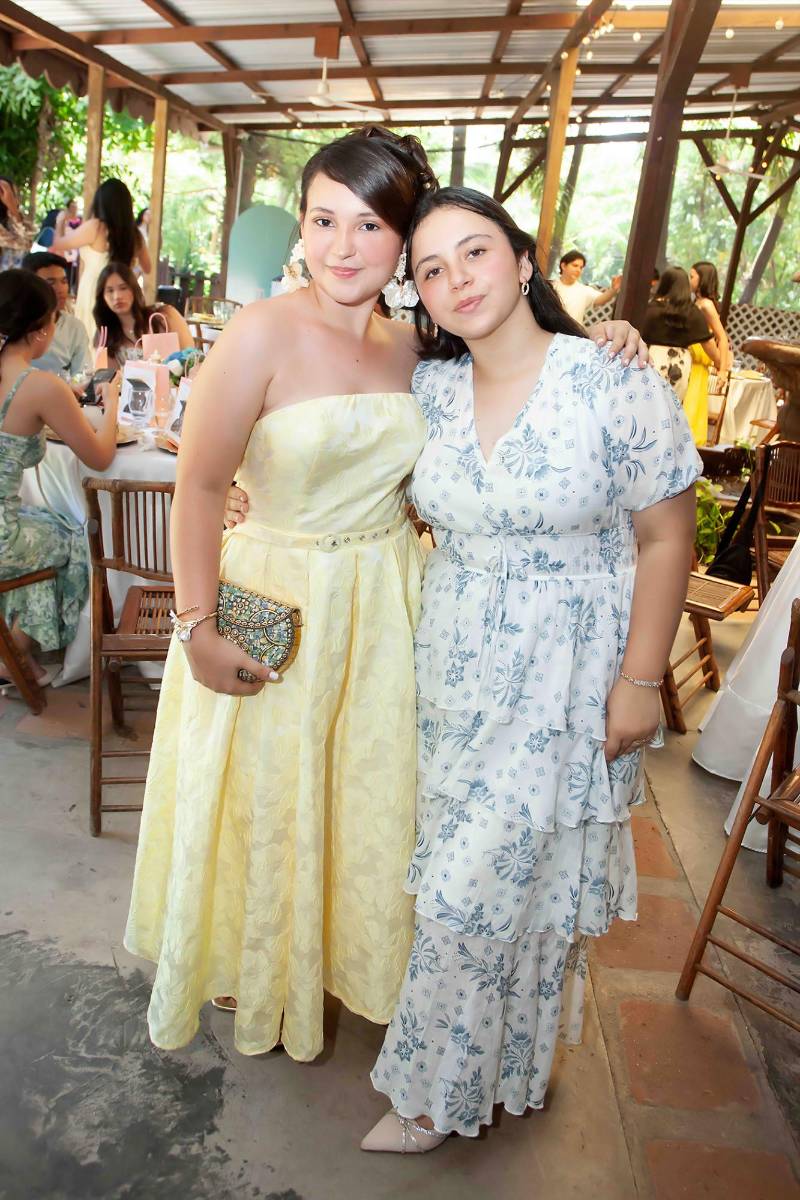Alexandra Dubón y Cecia Vallecillo