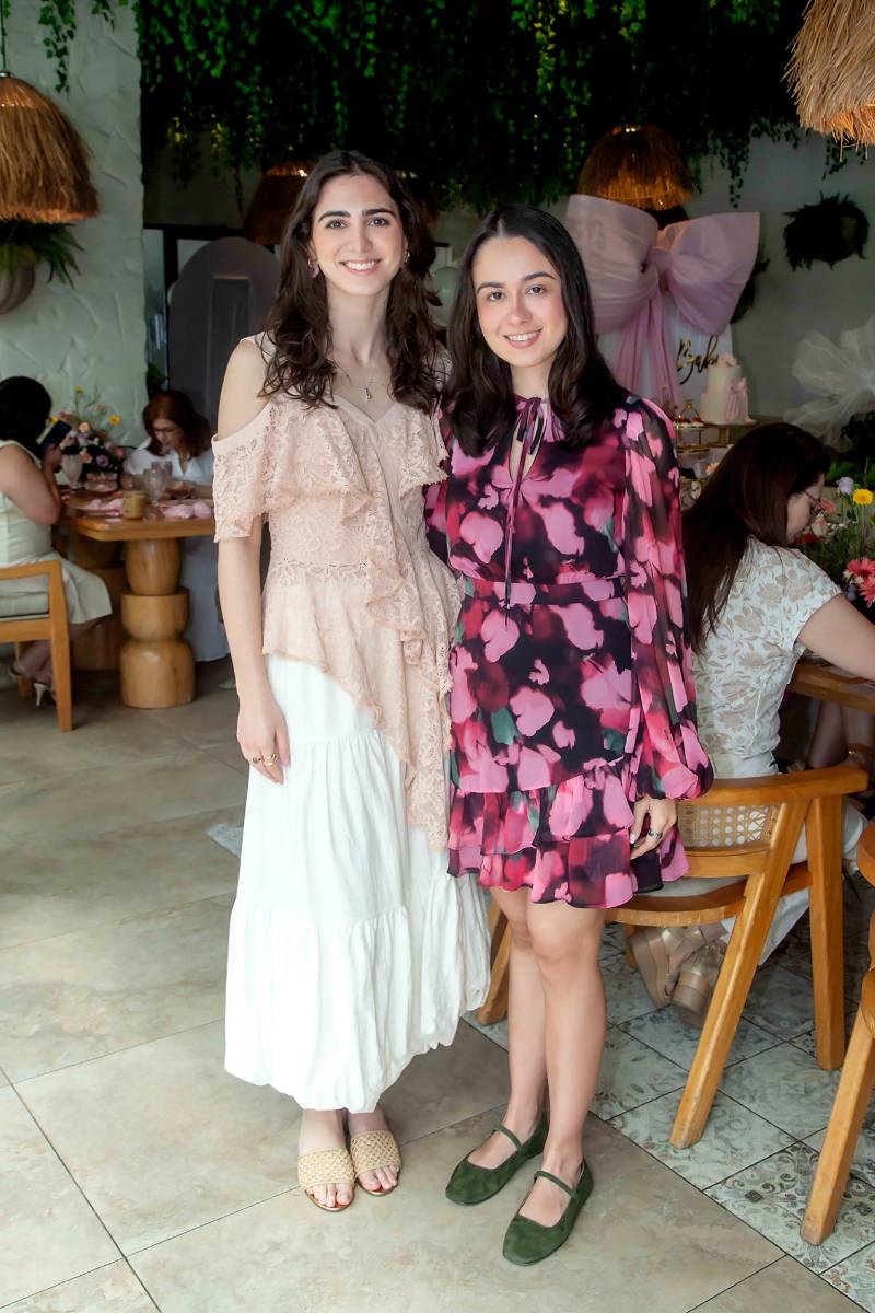 Daniella Facussé y Chrystelle Lesage.