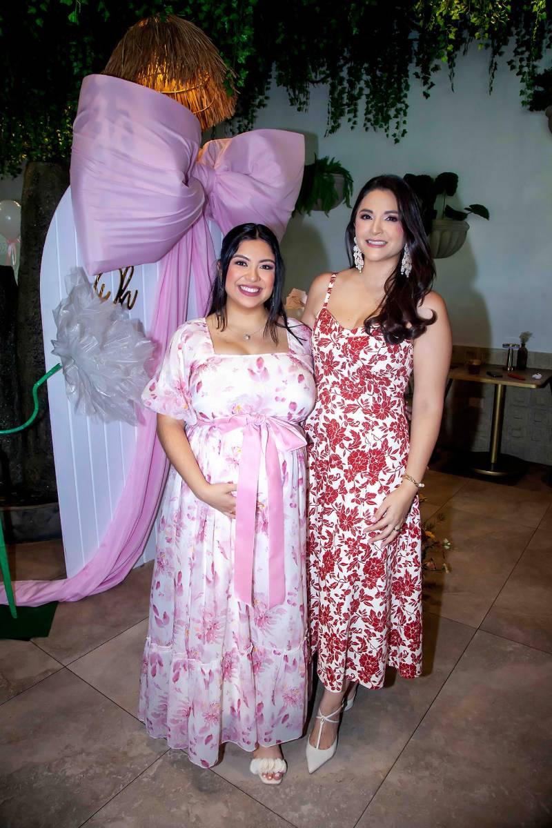 El baby shower de Jackeline del Arca de Valdés