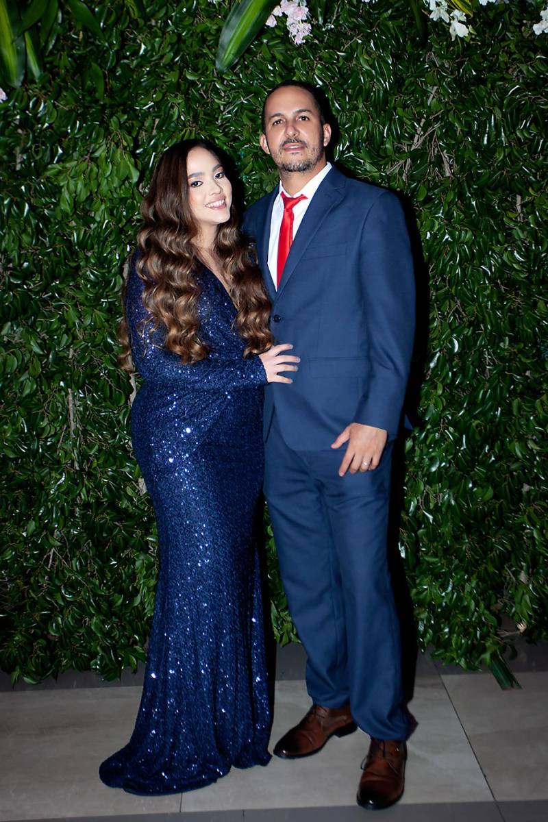 Paola Barahona y Darío González.