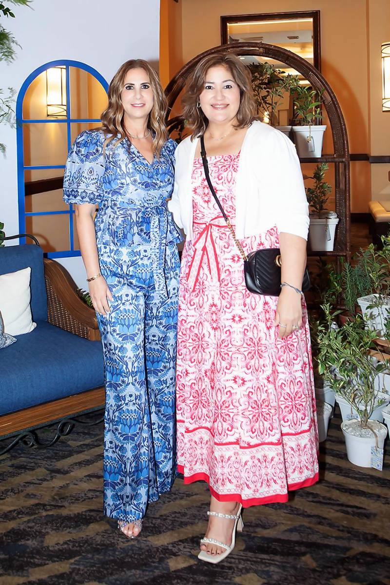 Alexia Marinakys e Isabel Díaz.