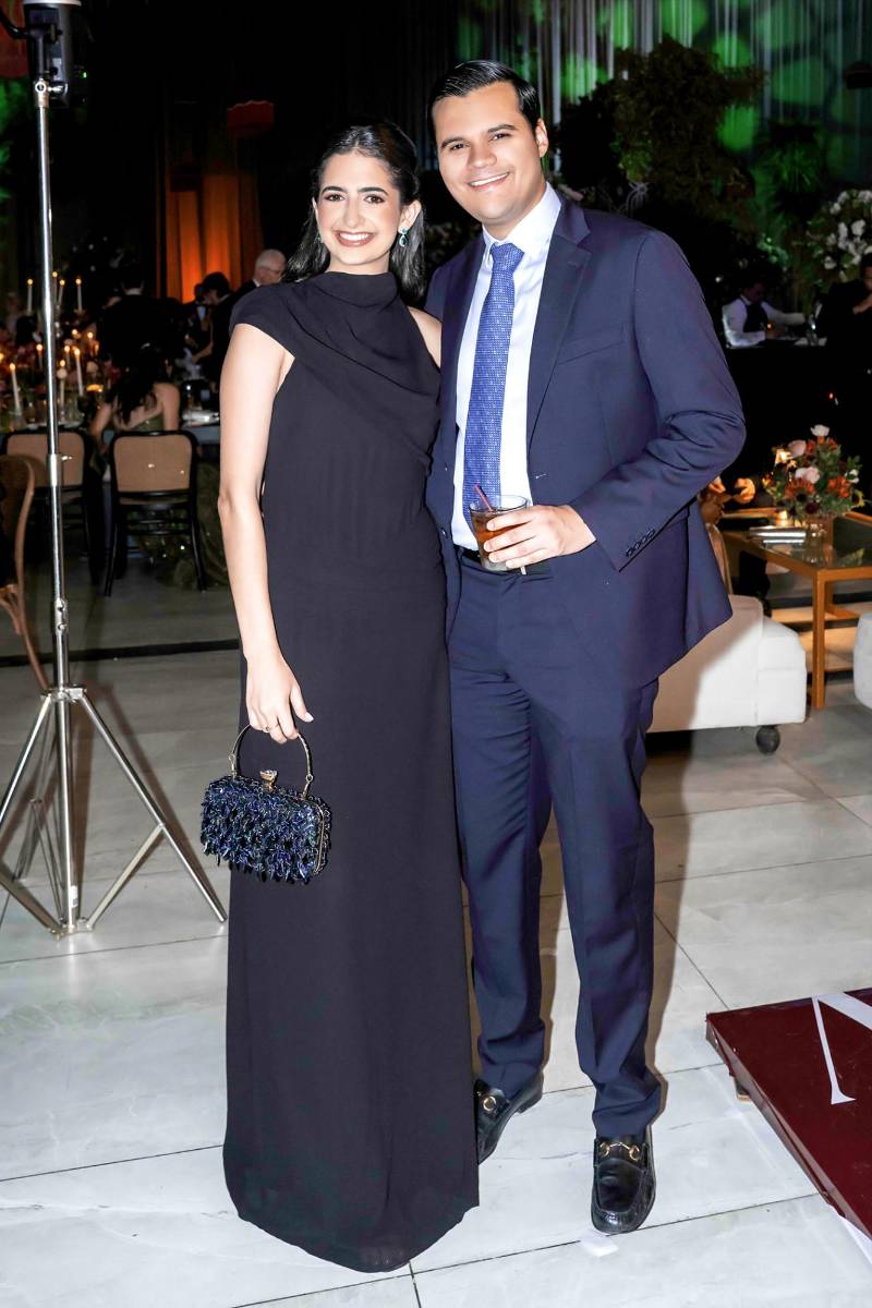 Sabrina Chahín y Carlos Cabrera.