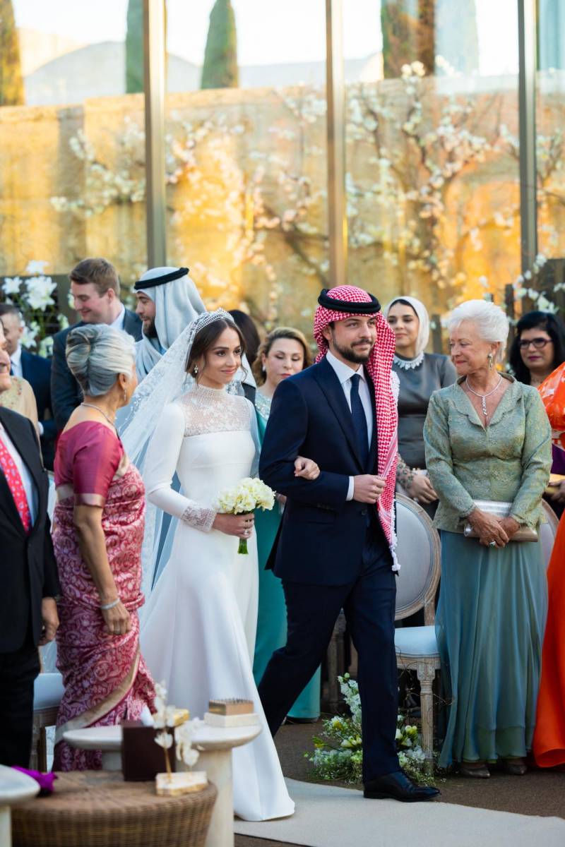 La boda de la princesa Iman de Jordania con Jameel Alexander Thermiotis