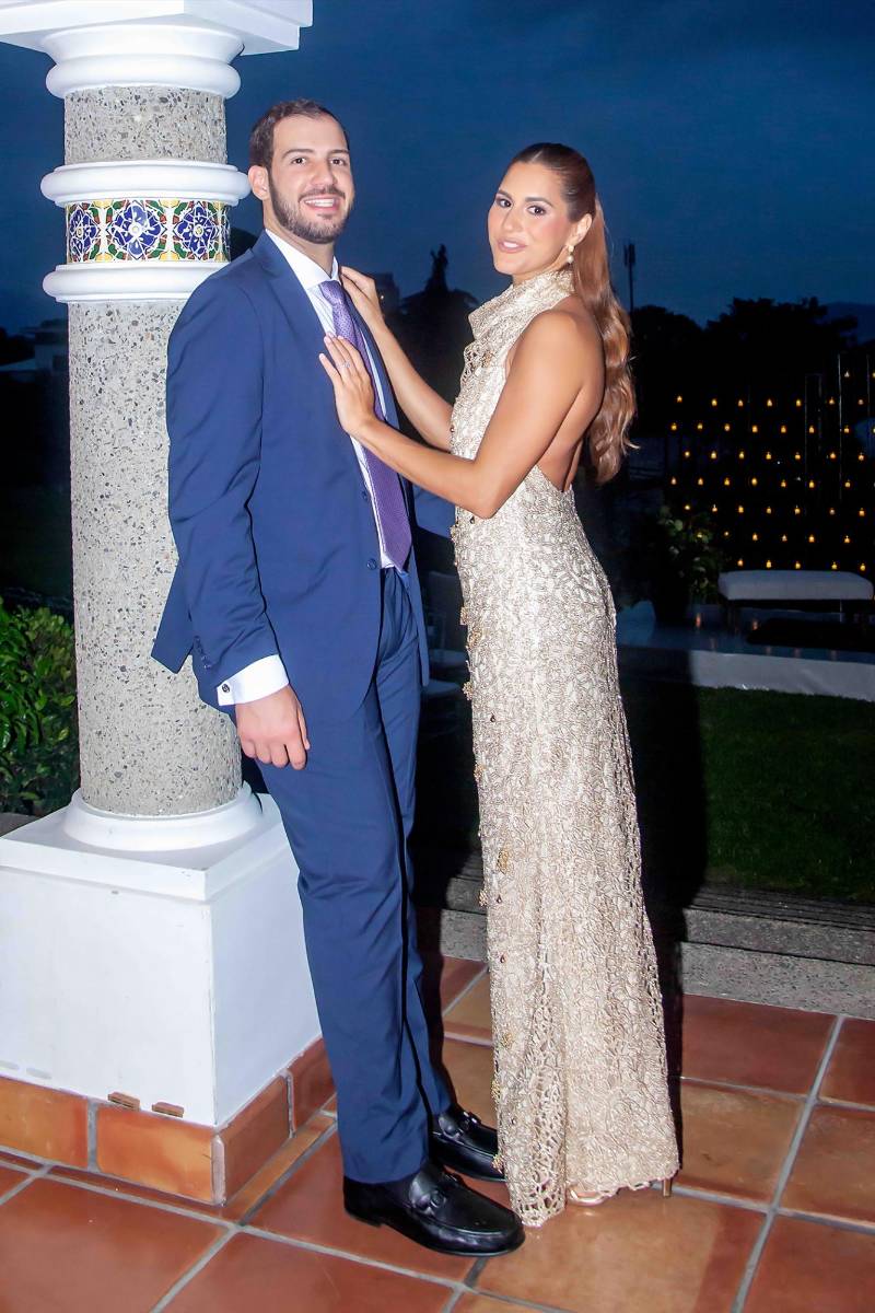 Marcela Andonie y Carlos Simán.