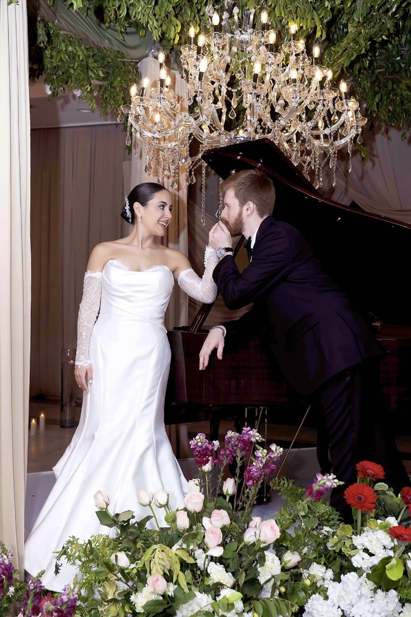 Así fue la boda de Walter Smith y Andrea Jordan