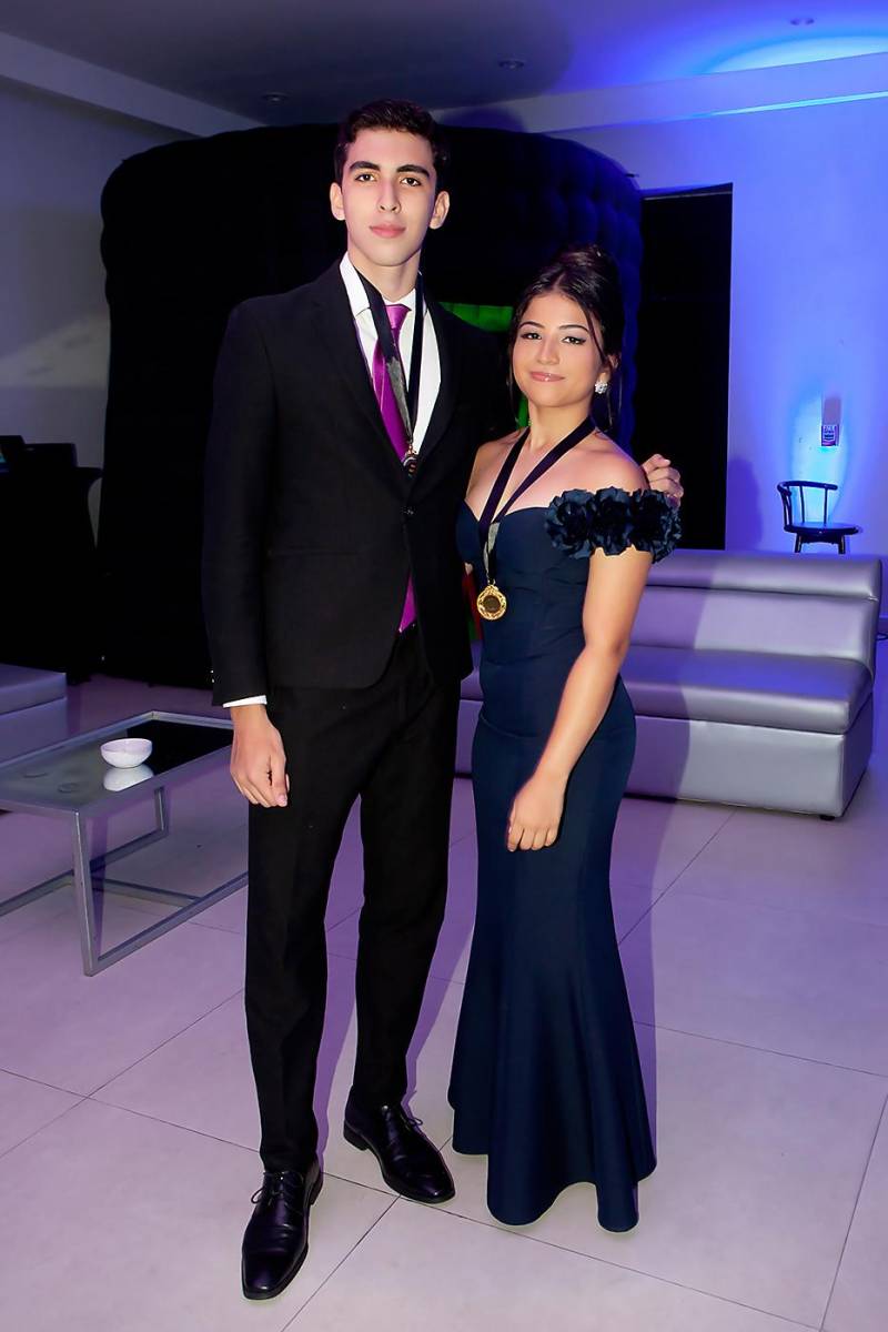 Denis Perdomo y Valeria Guillen.