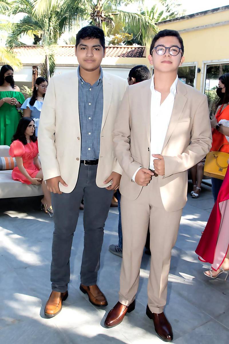 Kevin Velásquez y Henry Andino