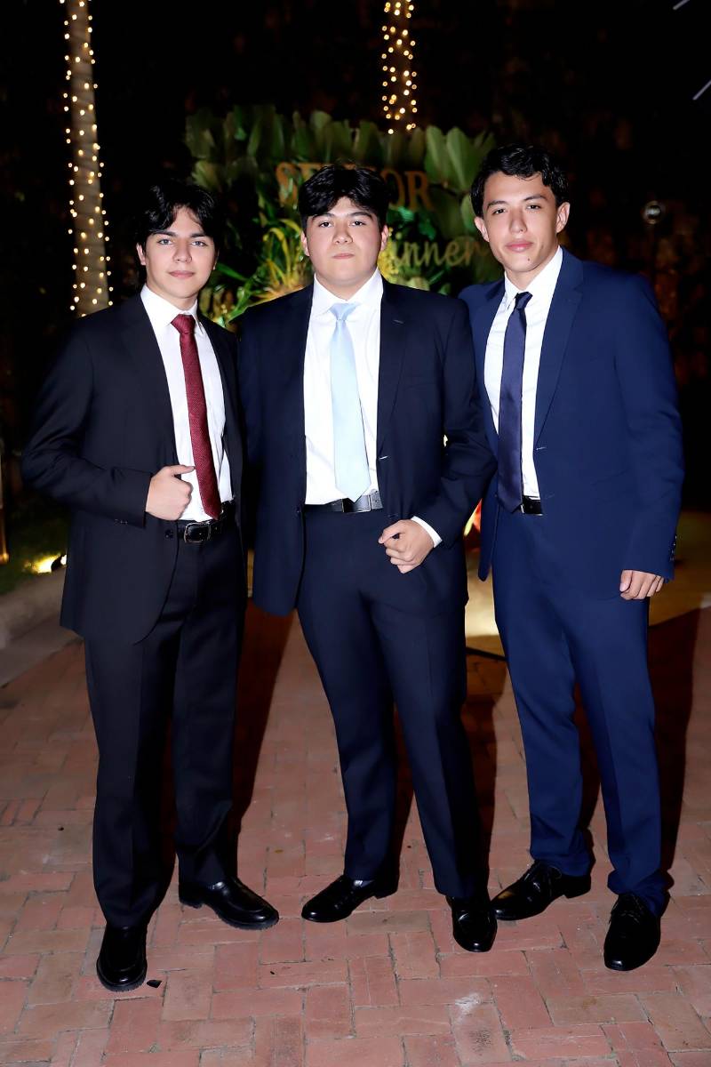 Juan Daniel Medina, Luis Felipe Gálvez y Roberto Rivera.