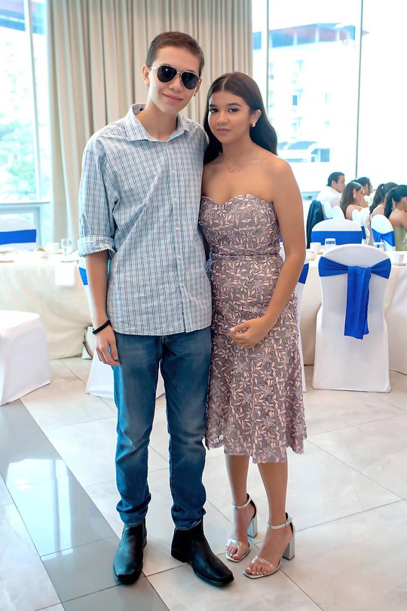 Enrique Medina y Viena Coello.