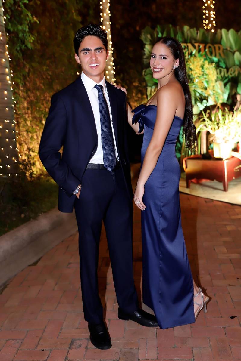 Ernersto Facussé y Natalia Nazar.