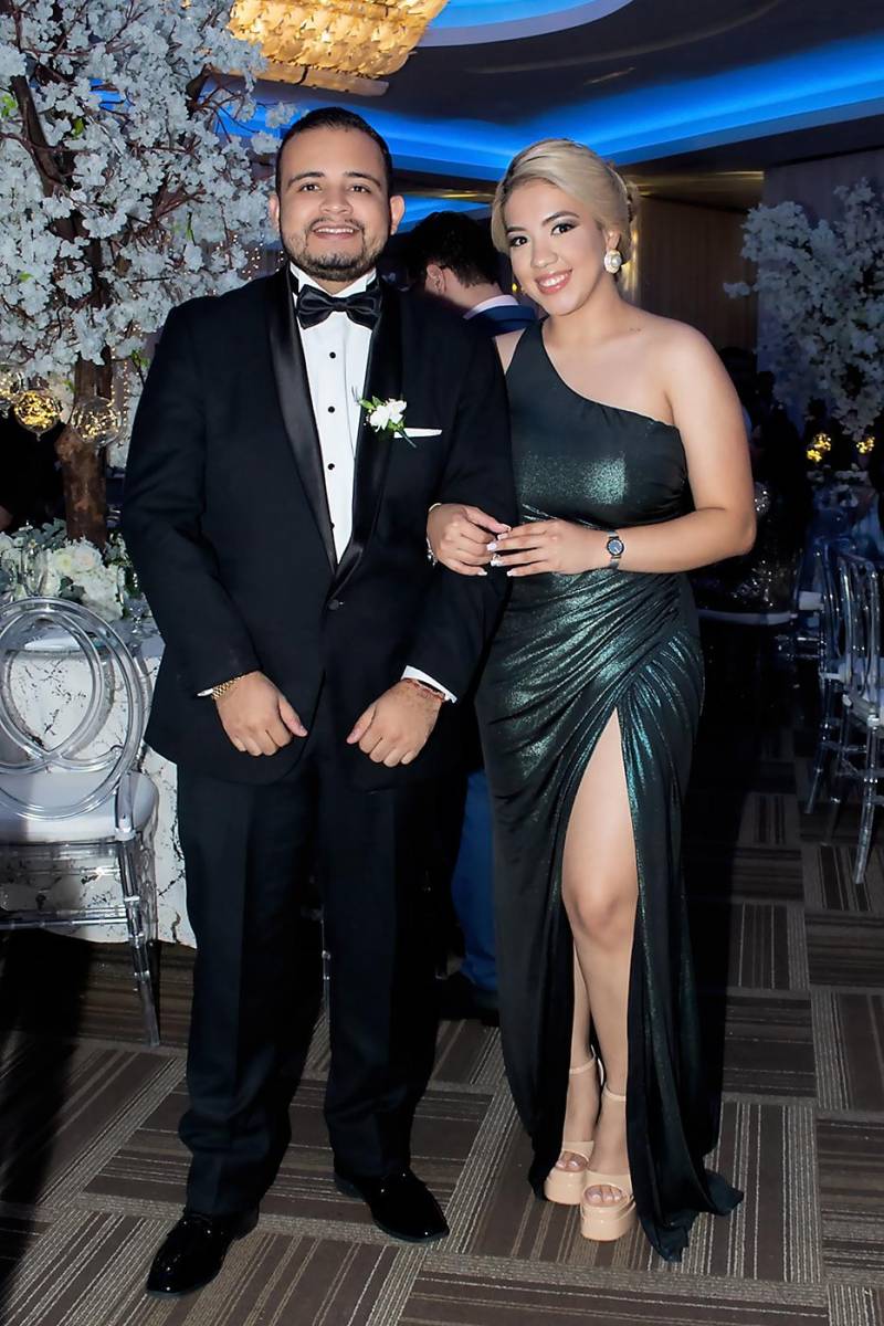 David Melara y Andrea Molina.