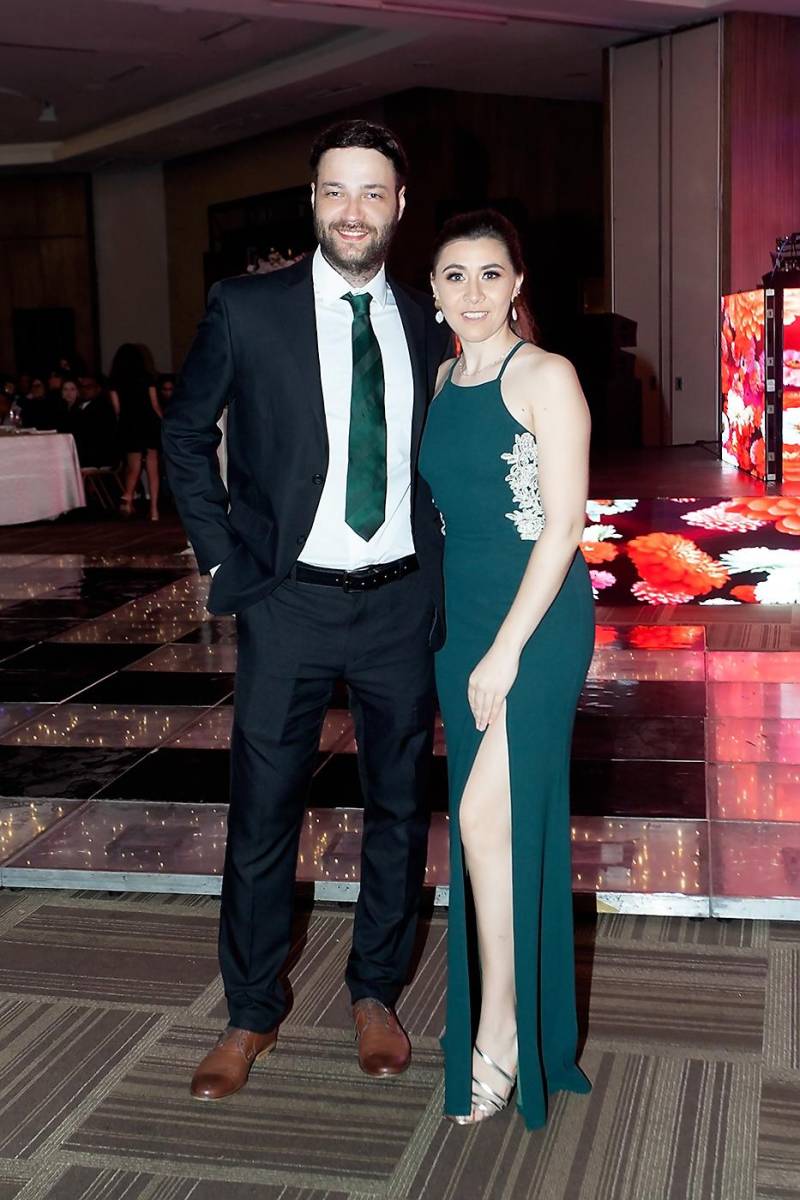 Óscar Murillo y Verónica Soto.