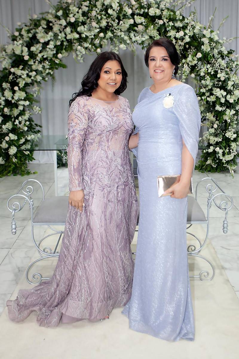 Xiomara Figueroa y Ligia Cardona.