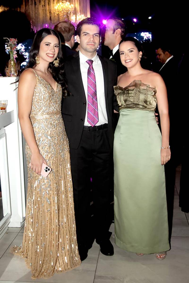 Lucía Yon, Vladimir Castillo e Ingrid Sierra 