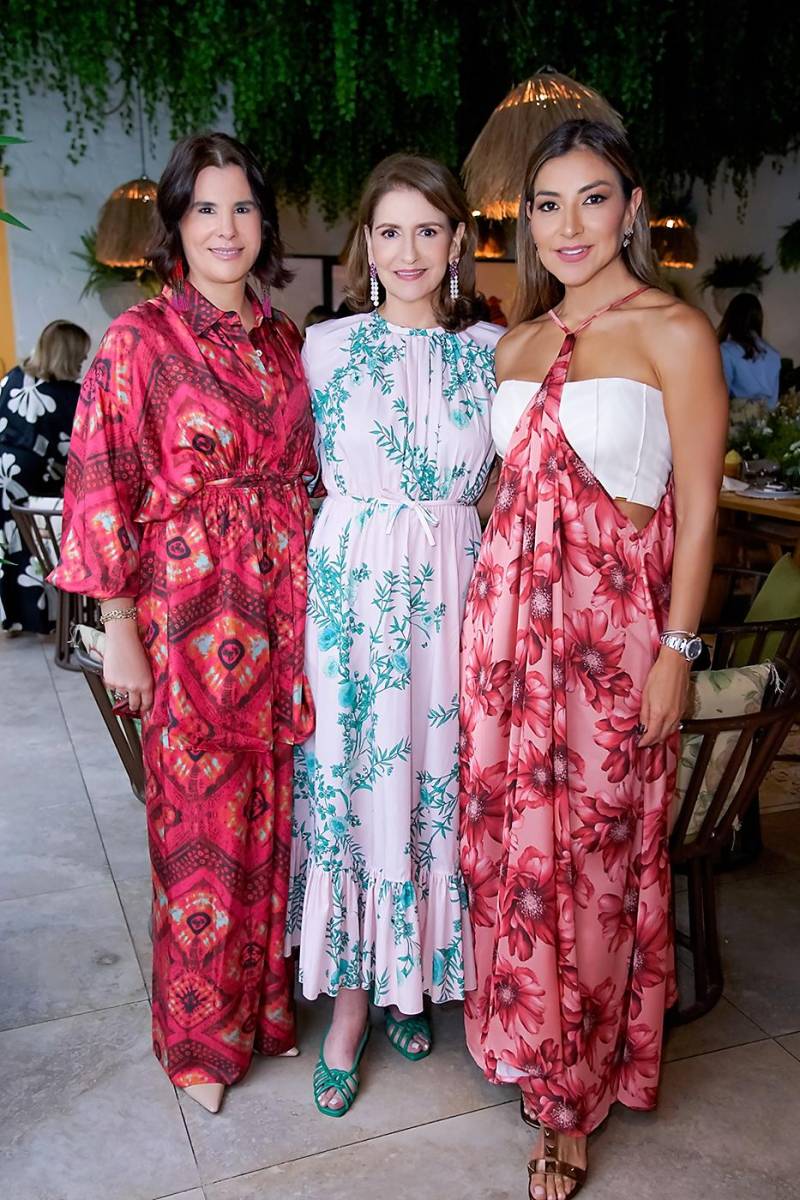 Patricia Jaar, Rosemary Canahuati y Ericka Morales.