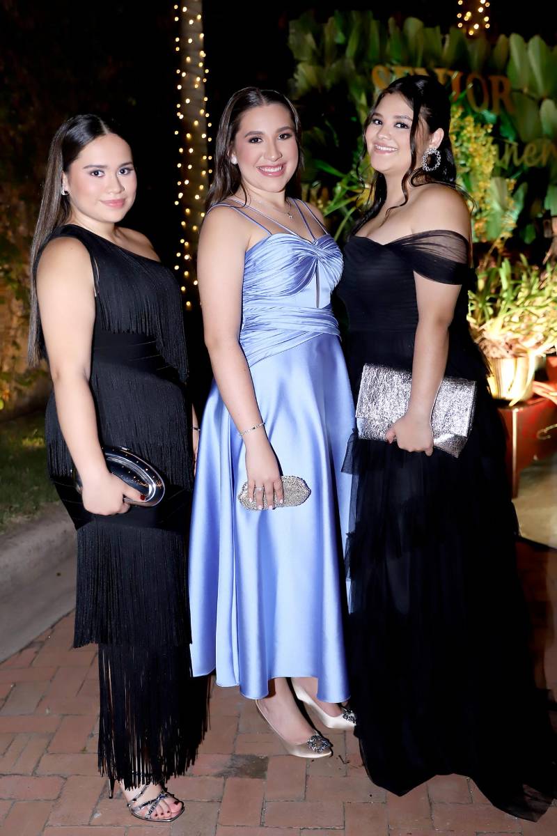 Angélica Chinchilla, Nathalie Fleming y Alana Barahona.