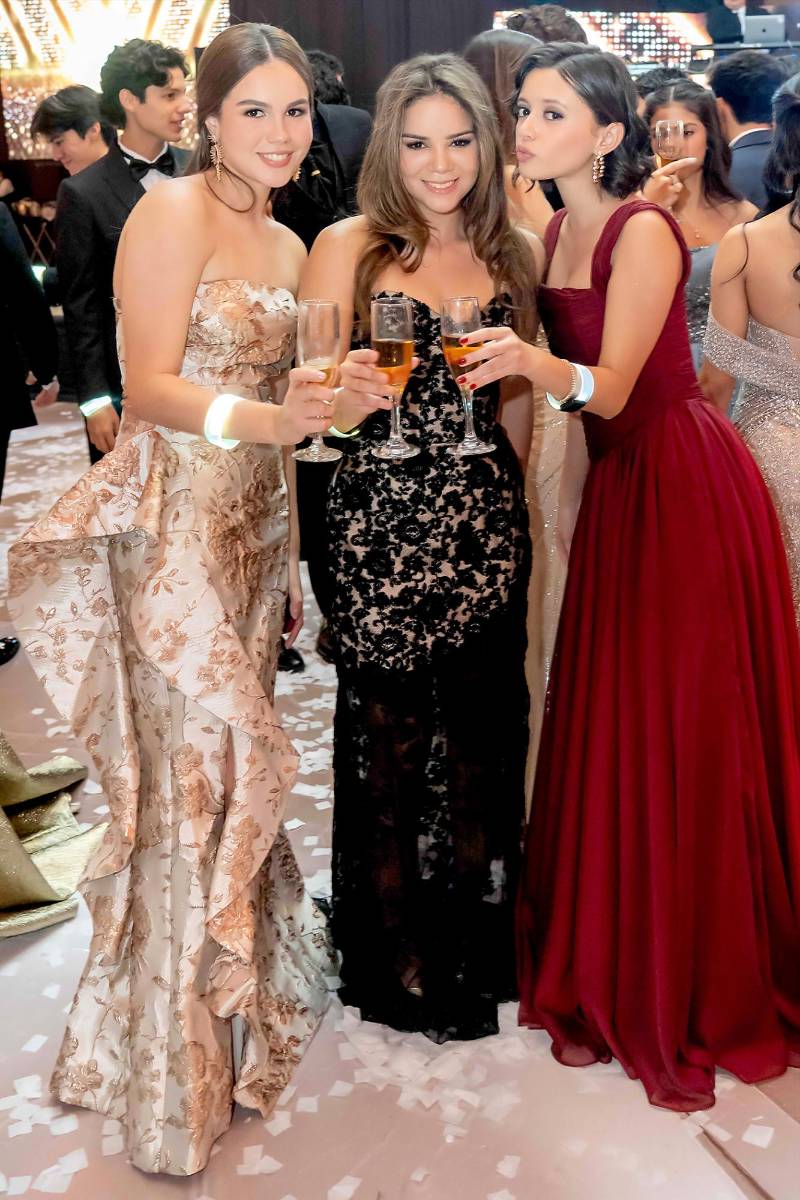 Bianca Mondragón, María Fernanda Robleda y Ana Craniotis. 