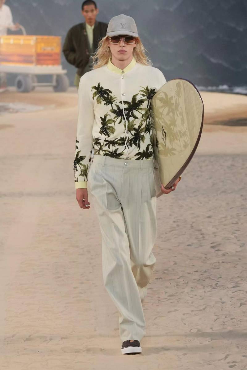 Louis Vuitton lleva la playa a París con la colección Primavera/Verano 2026-2027