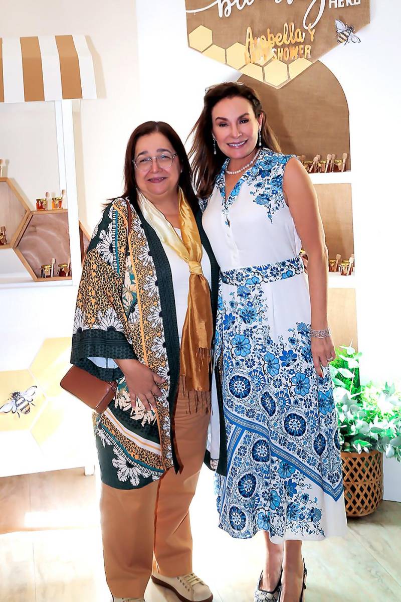 Carolina Cueva y Marisol Membreño.