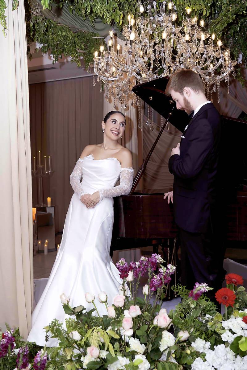 Así fue la boda de Walter Smith y Andrea Jordan