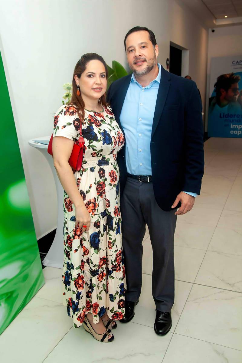 Michelle y Javier Zelaya.