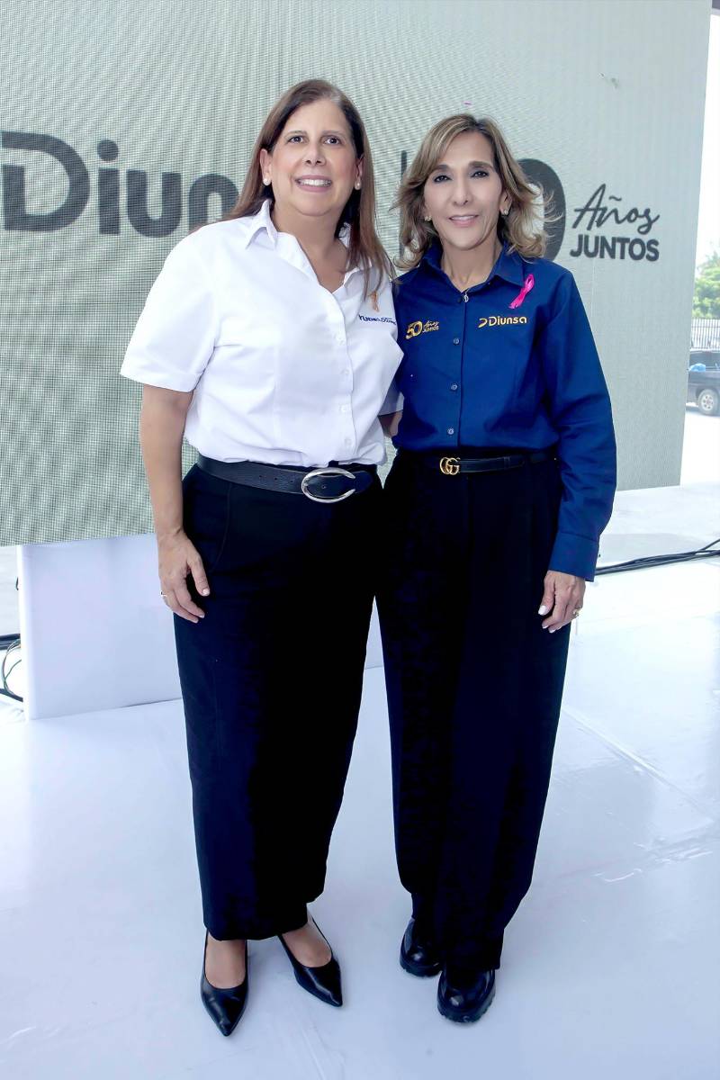 María Alexandra Canahuati y Diana Larach.