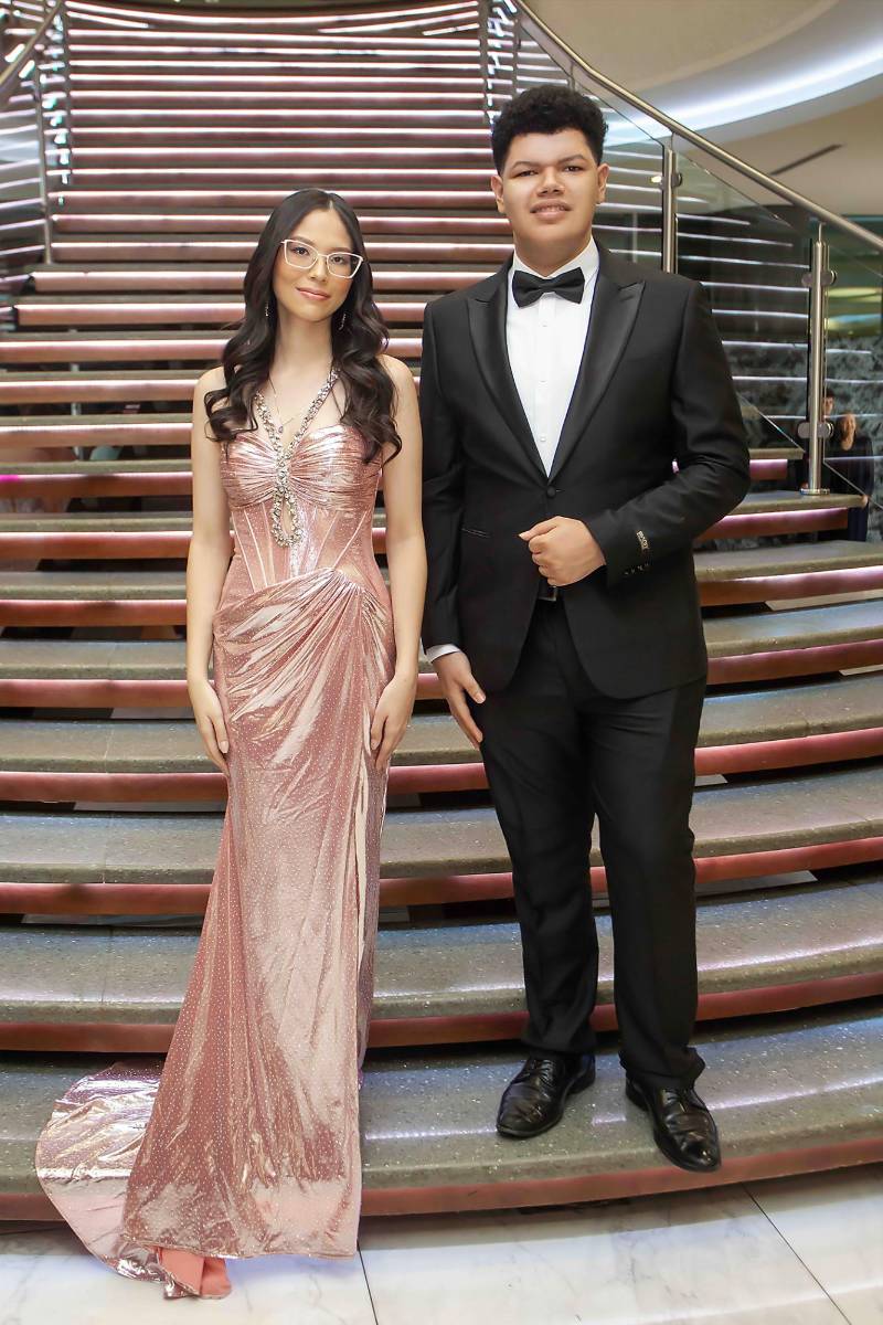 Isabella Chon y Steven Brandel. 