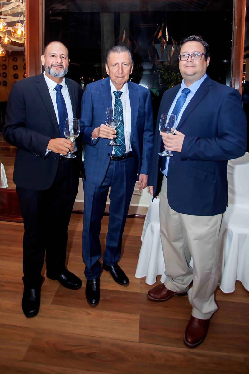 Carlos Cárdenas, Edison Cárdenas y Jorge Rápalo