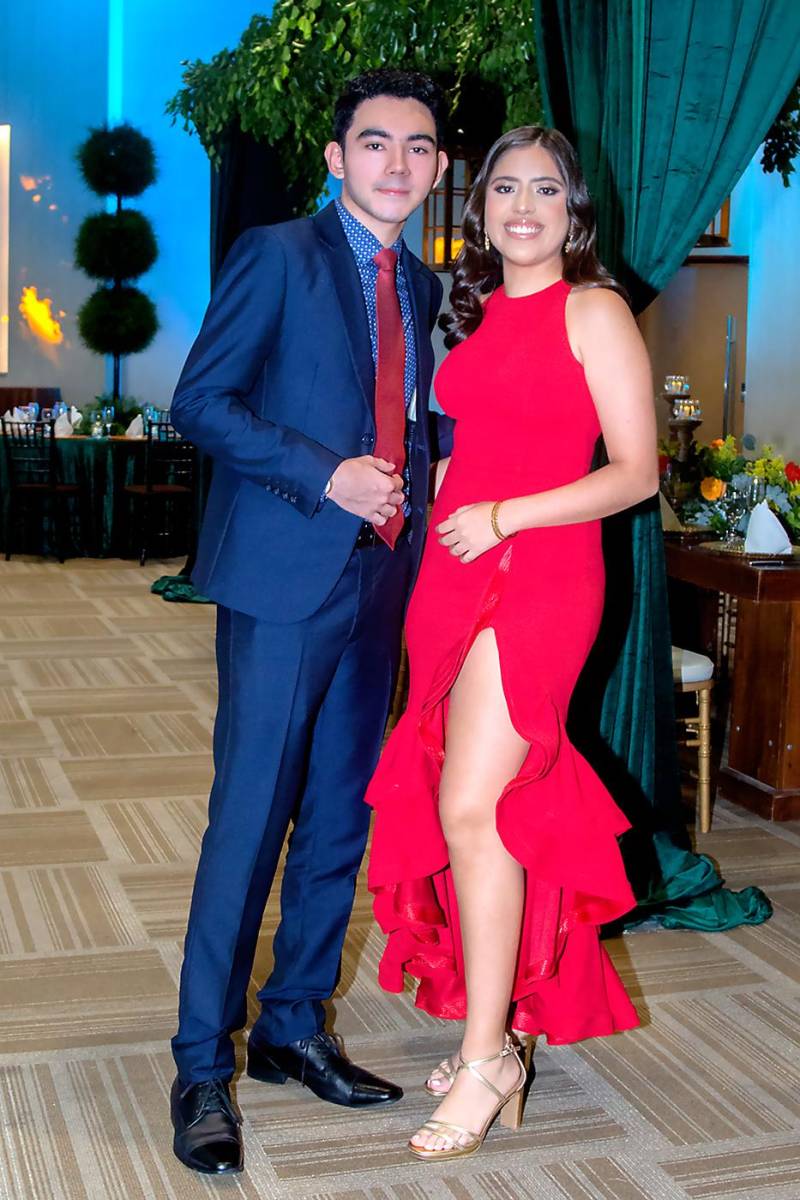 Rubén Meza e Isabella Araujo.