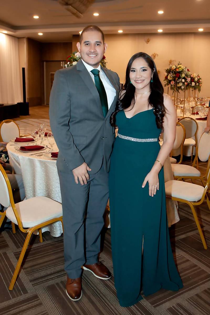 Bryan Ortega y Mariela Aguilar.