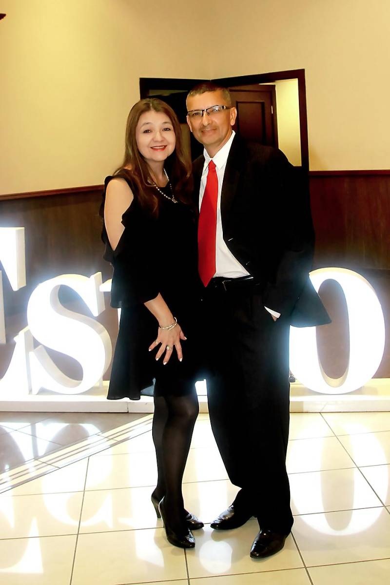 Rocío y Mario Carías.