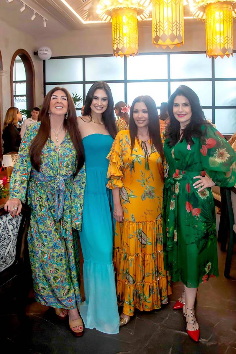 Carmen Chahín, Xiomara Mata, Marna Schmidt y Claudia Kattán.
