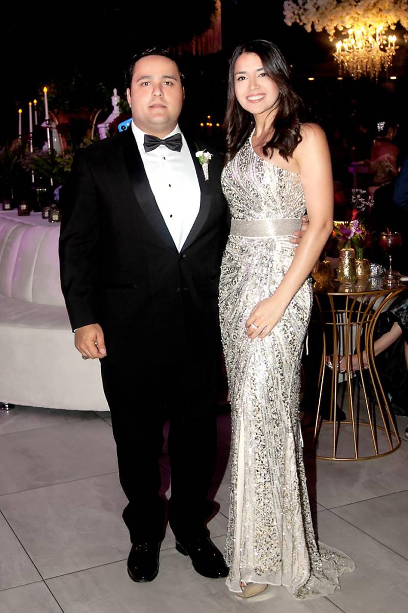 Christopher Fuschich y Giovanna Handal. 