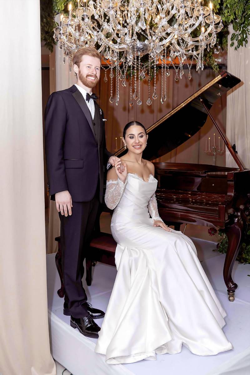 Los nuevos esposos Walter y Andrea Smith.