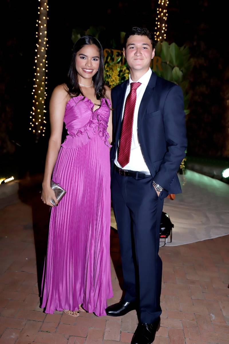 Isabella Noriega y Dylan Cálix.