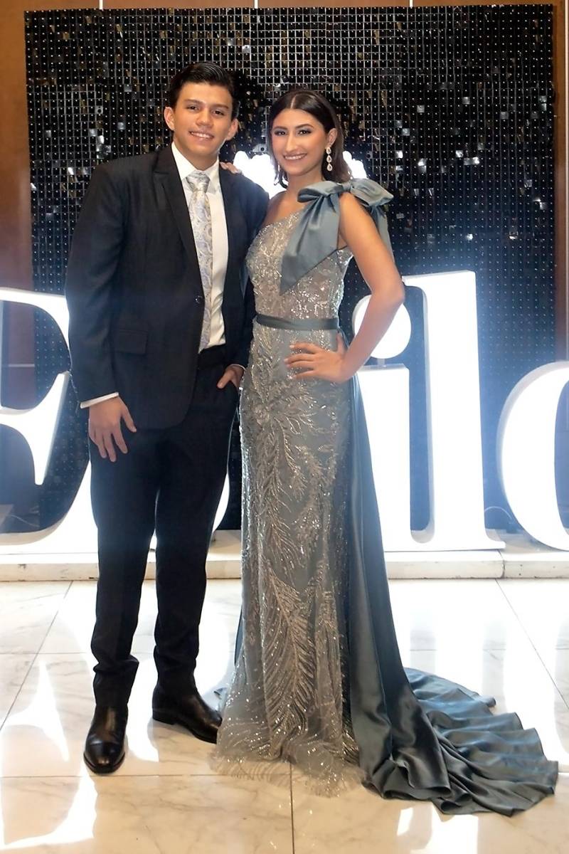 Diego Fiallos y Jihan Gabrie.