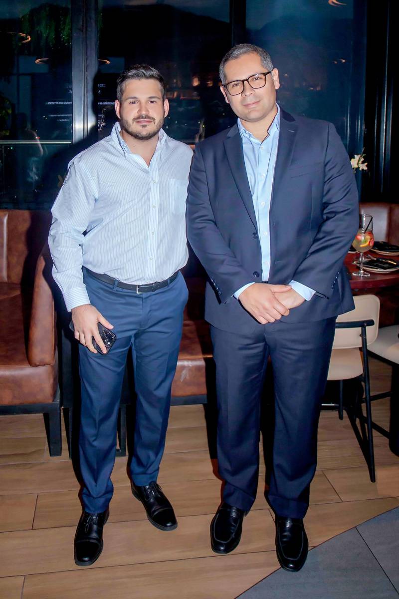 George Maalouf y Mauricio Barrientos.