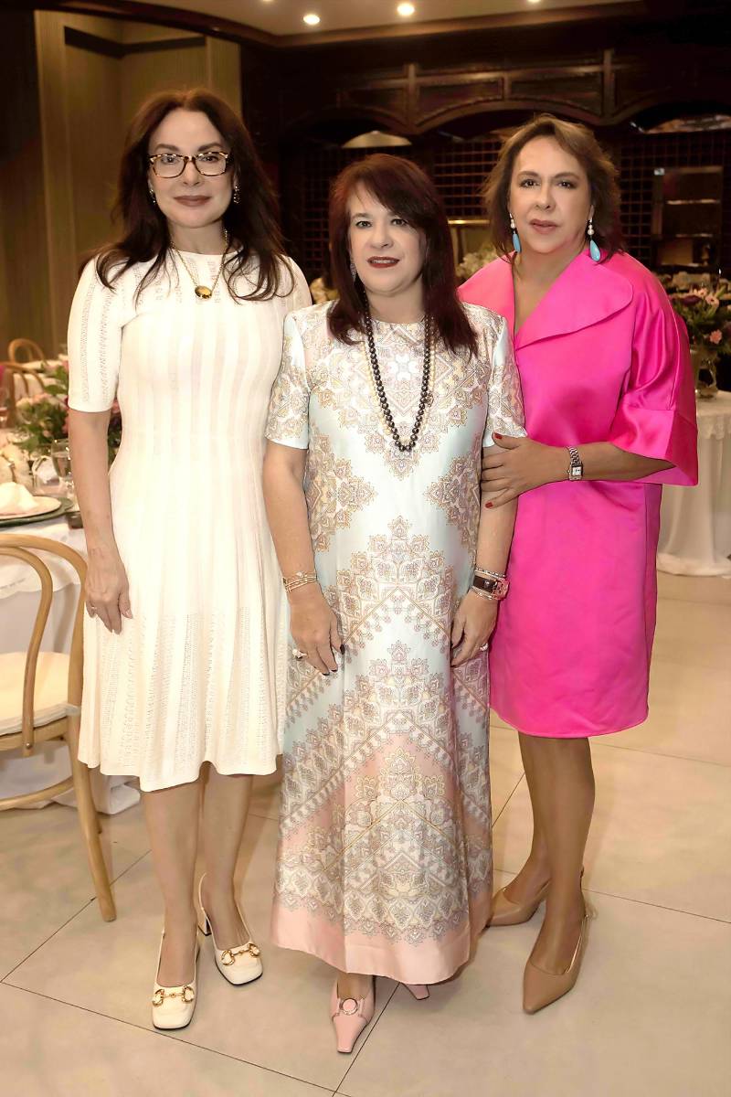 Marisol Membreño, Johanna Rosenthal y Diana Caraccioli. 