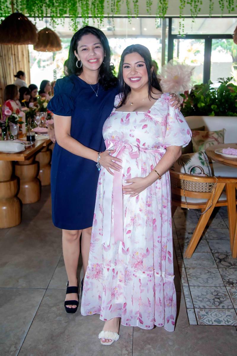 El baby shower de Jackeline del Arca de Valdés