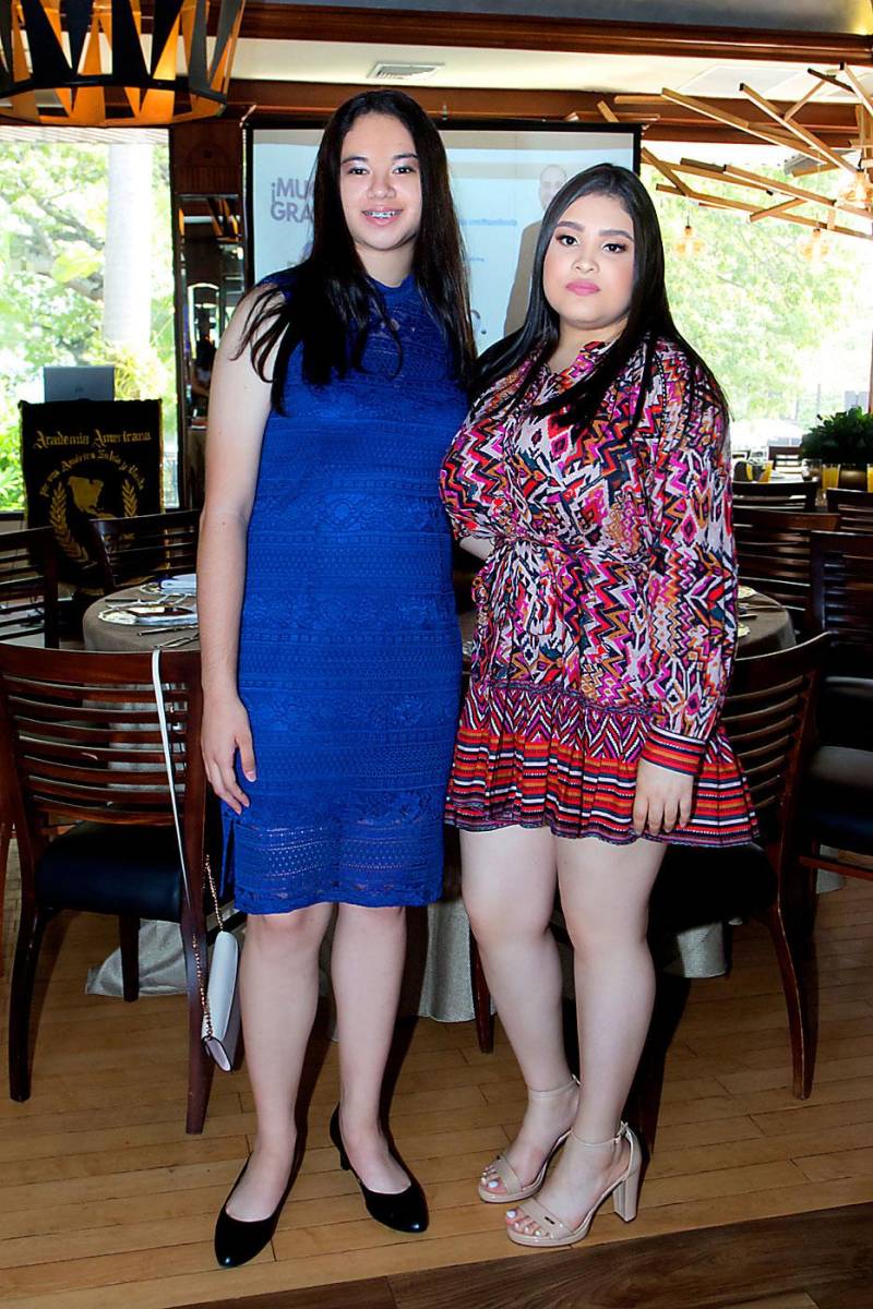 Valeria Gonzáles y Nathalia Romero.