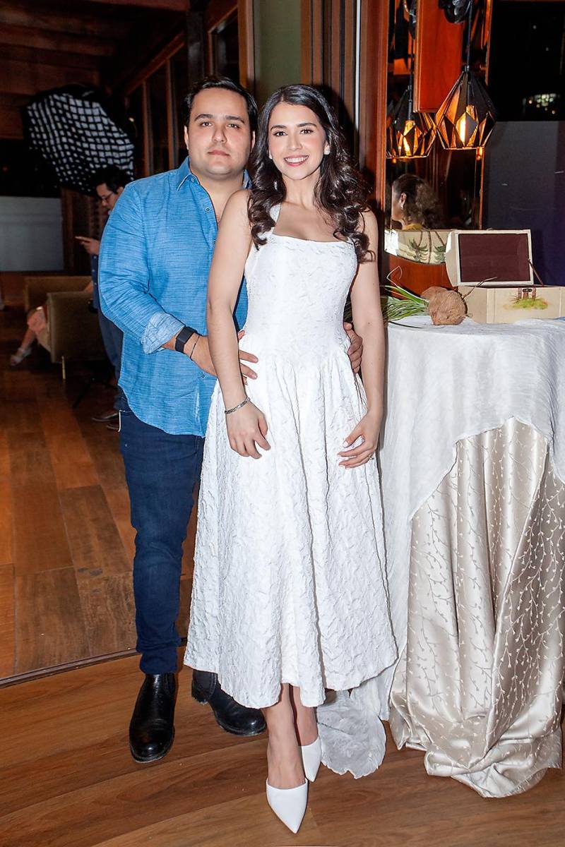Christopher Fuschich y Giovanna Handal.